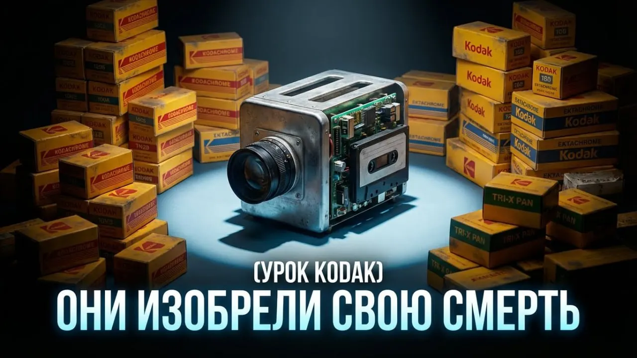 Как Kodak проспал цифровую революцию, которую сам начал